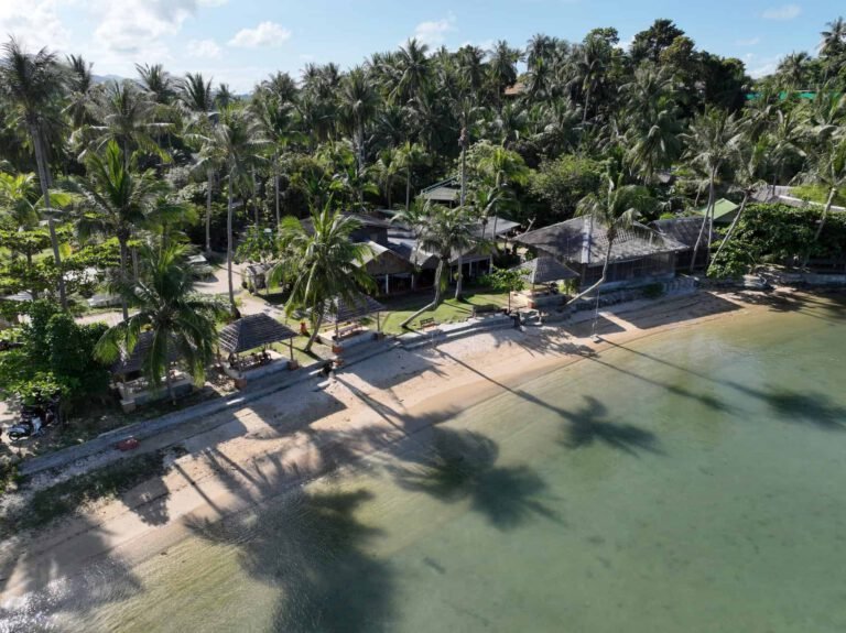 Aerial view of Orion Healing Centre, Koh Phangan